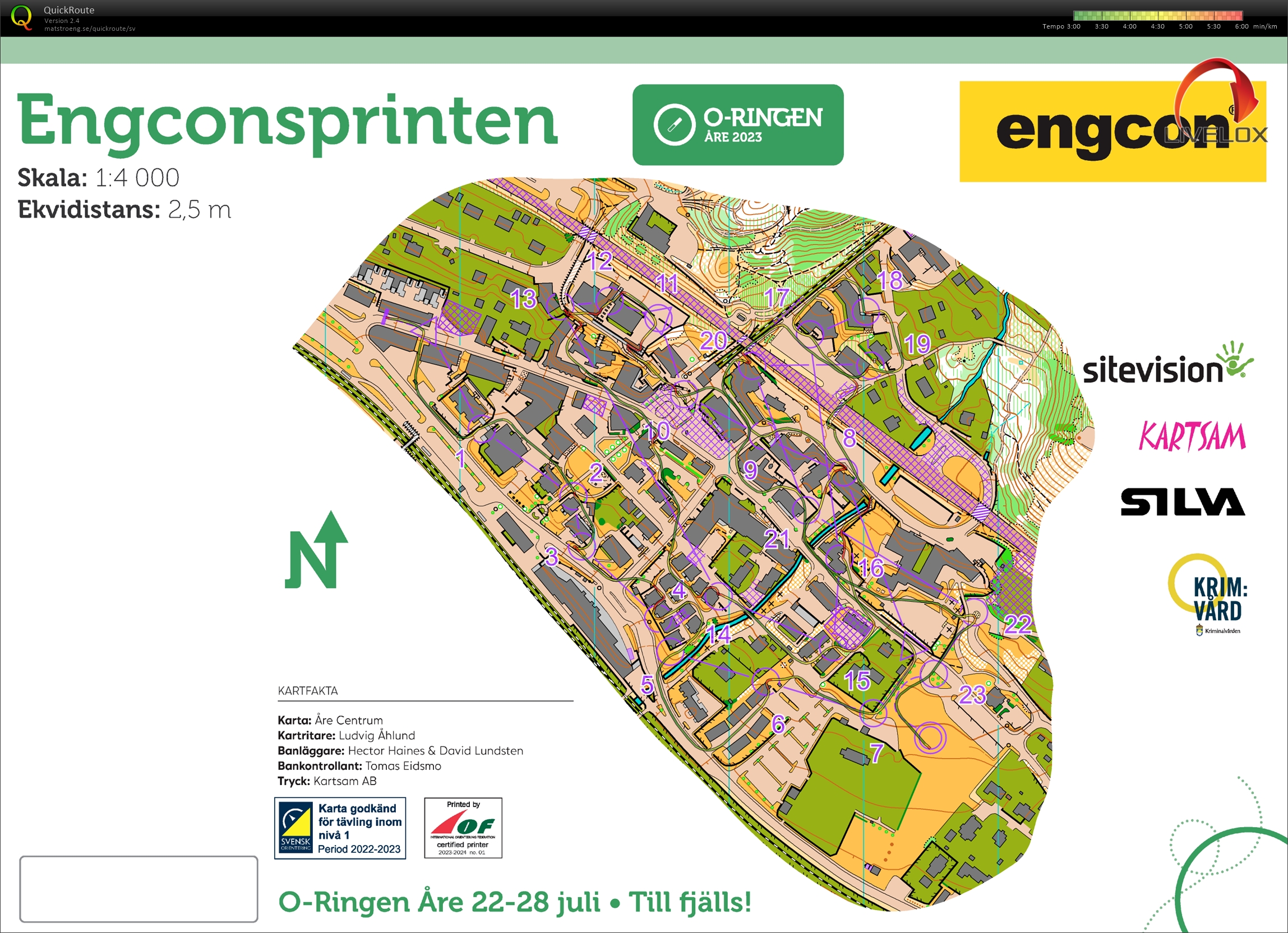 O-ringen, Etapp 3 (2023-07-25)