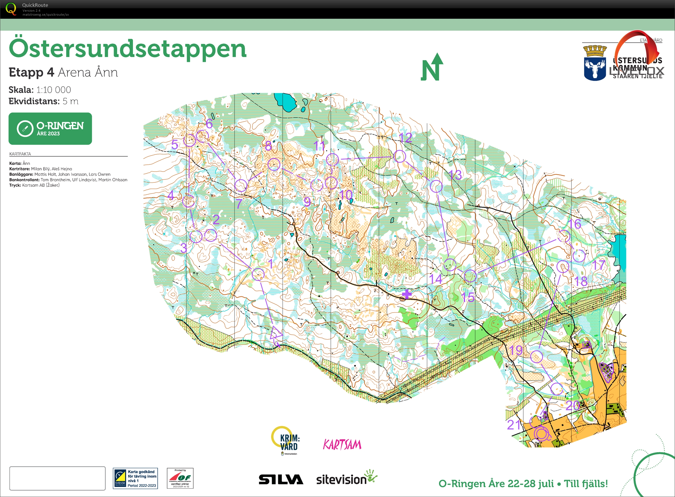 O-ringen, Etapp 4 (2023-07-27)