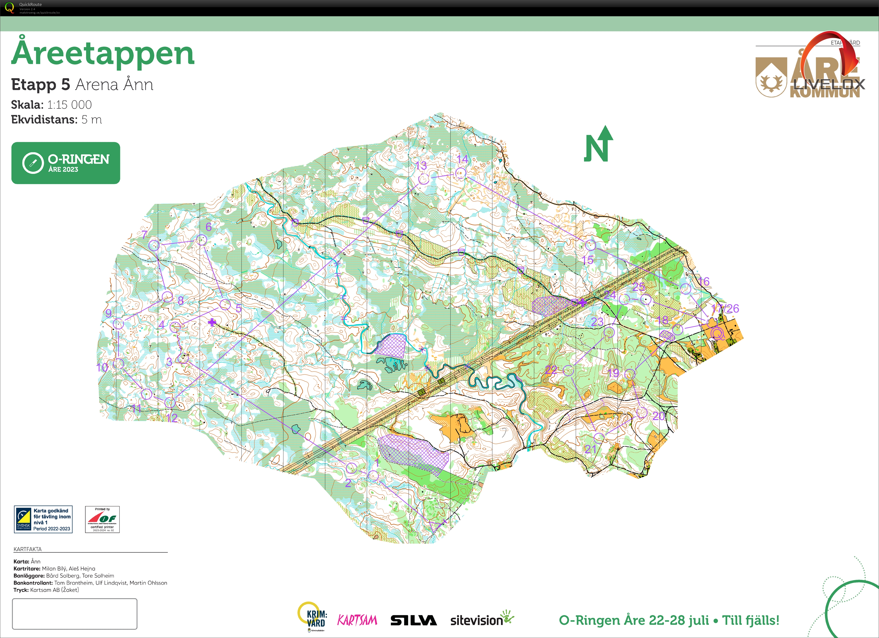 O-ringen, Etapp 5 (2023-07-28)