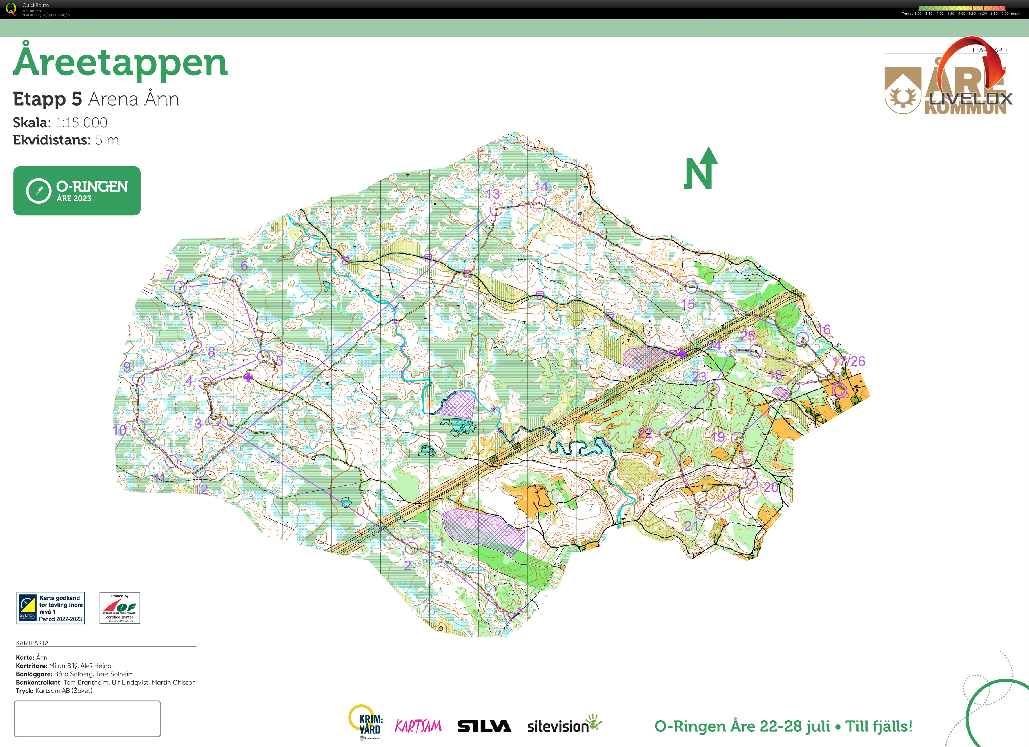 O-ringen, Etapp 5 (2023-07-28)